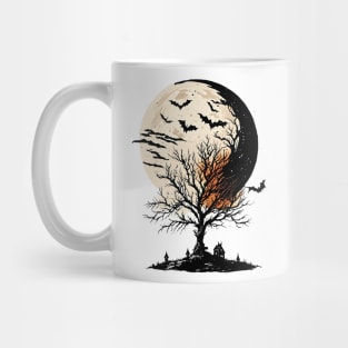 Halloween Moon Mug